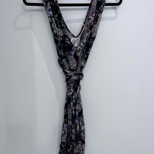 Free people dress with wrap belt size small